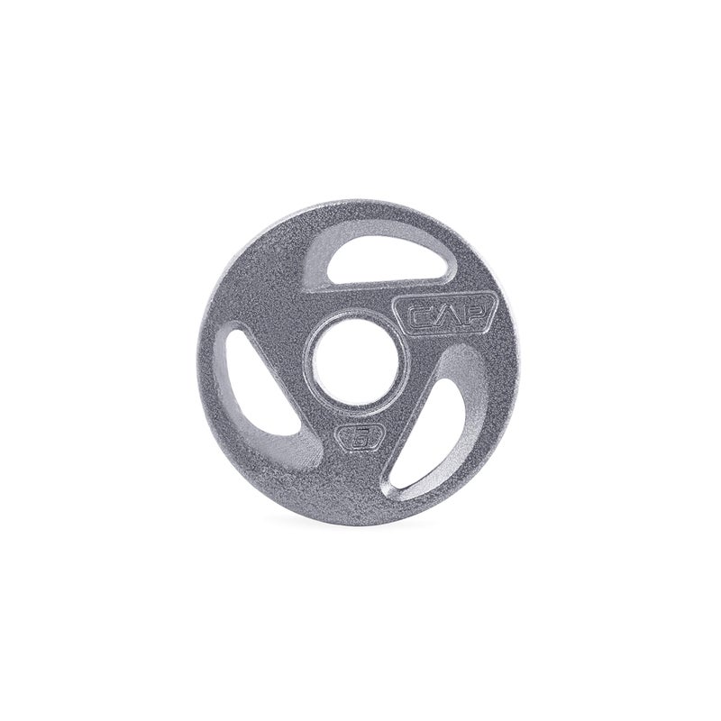 CAP Barbell أقراص وزن أولمبية بقبضة 2 بوصة من CAP باربل، مفرد، رمادي، أحجام متنوعة، 5 رطل - Image 1